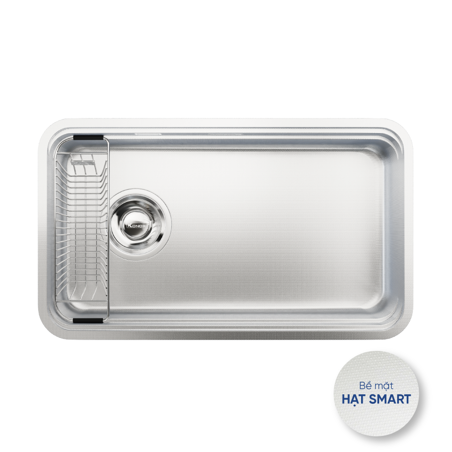 Chậu rửa Konox Tari Smart 8047PP-L (hạt Smart chống xước)