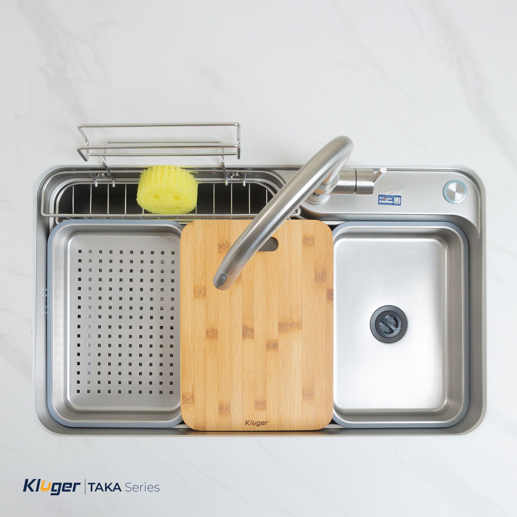 Chậu rửa Kluger KF7848FS-DO Plus (Tặng vòi rửa Kluger)