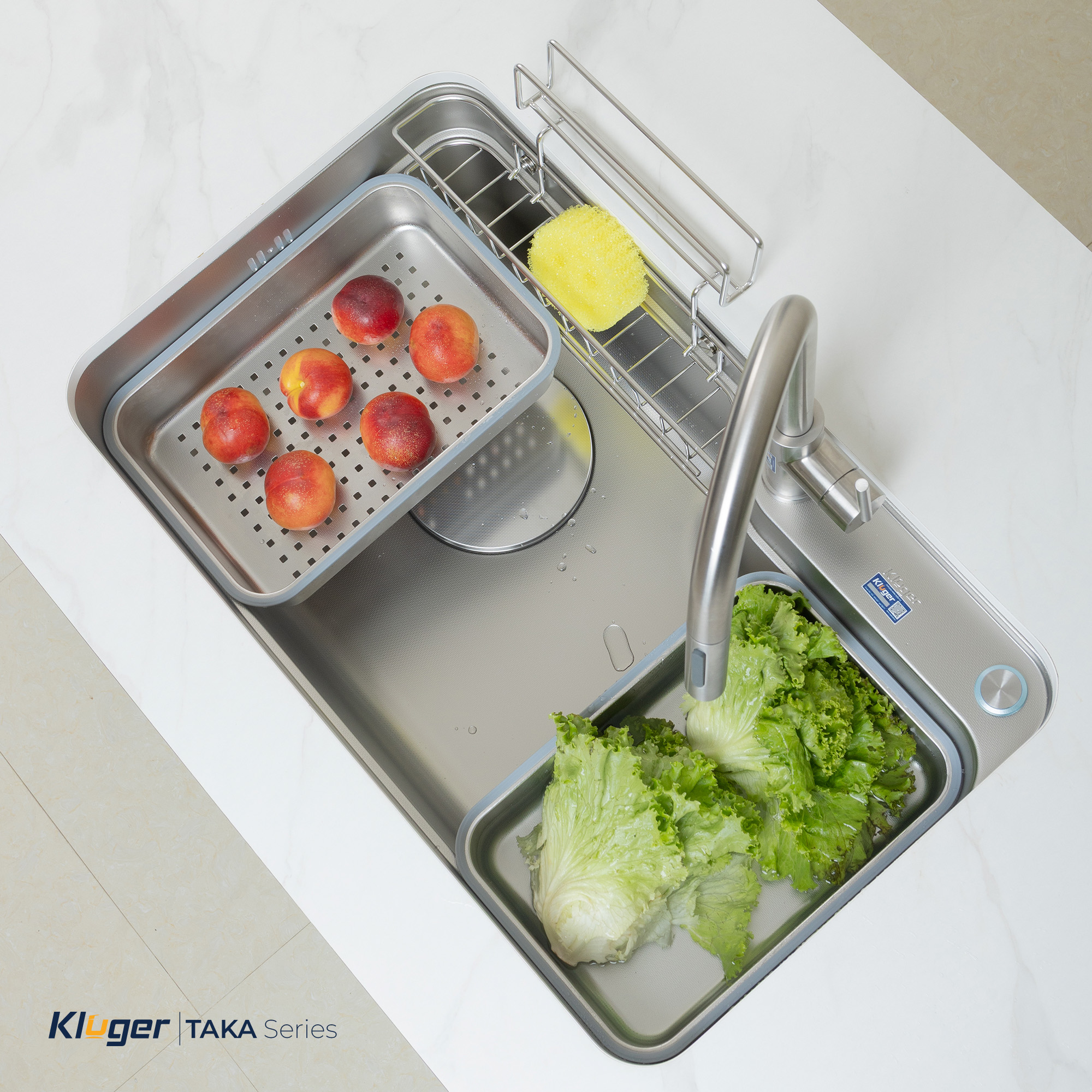 Chậu rửa Kluger KF7848FS-DO Plus (Tặng vòi rửa Kluger)
