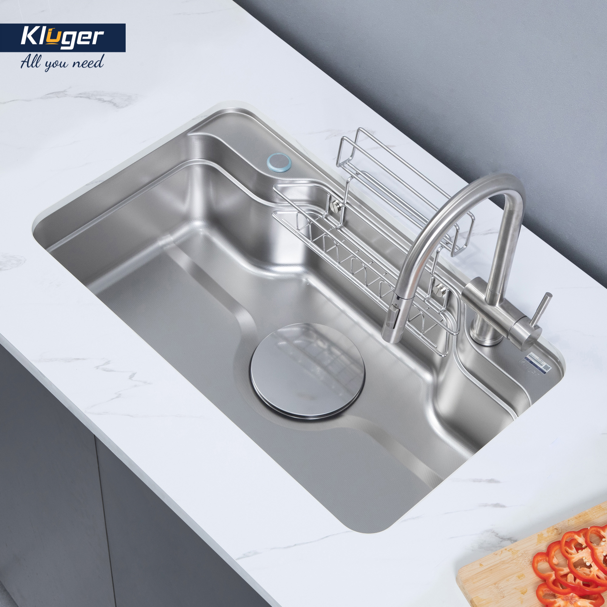 Chậu rửa Kluger KF7848FS Basic (Tặng vòi rửa Kluger)
