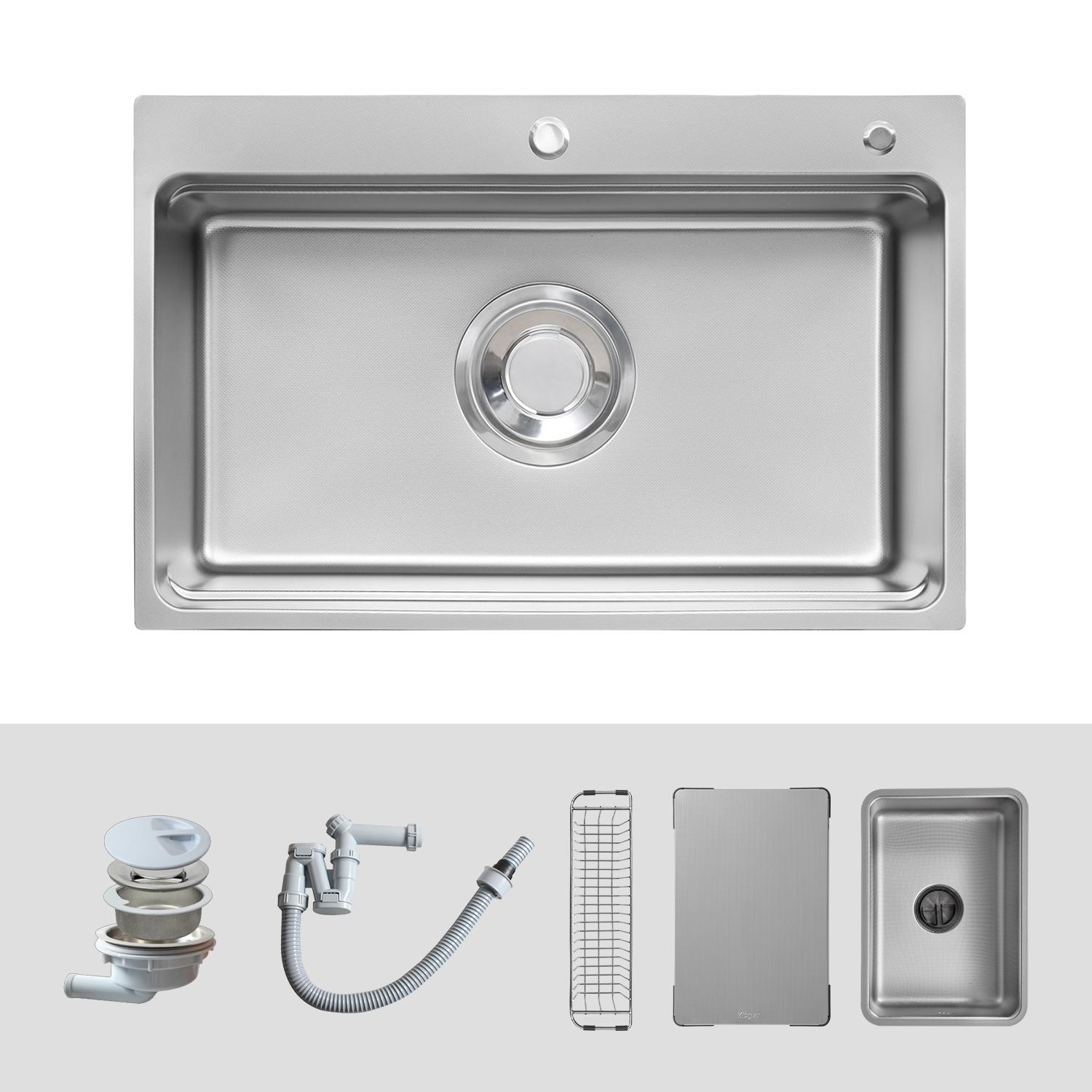 Chậu rửa Kluger KF7850FS Plus (Tặng vòi rửa Kluger)