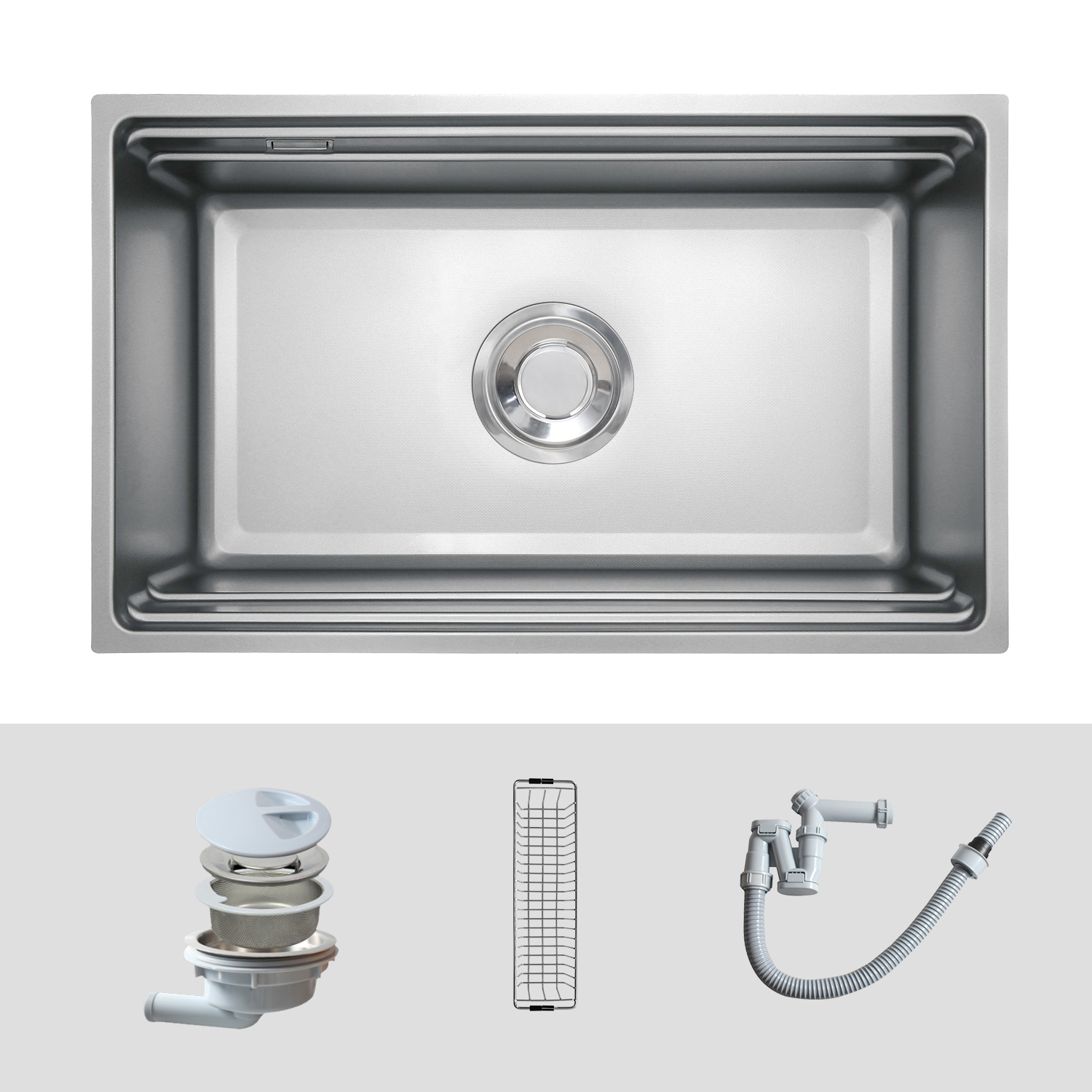 Chậu rửa Kluger KG7044FS Basic (Tặng vòi rửa Kluger)