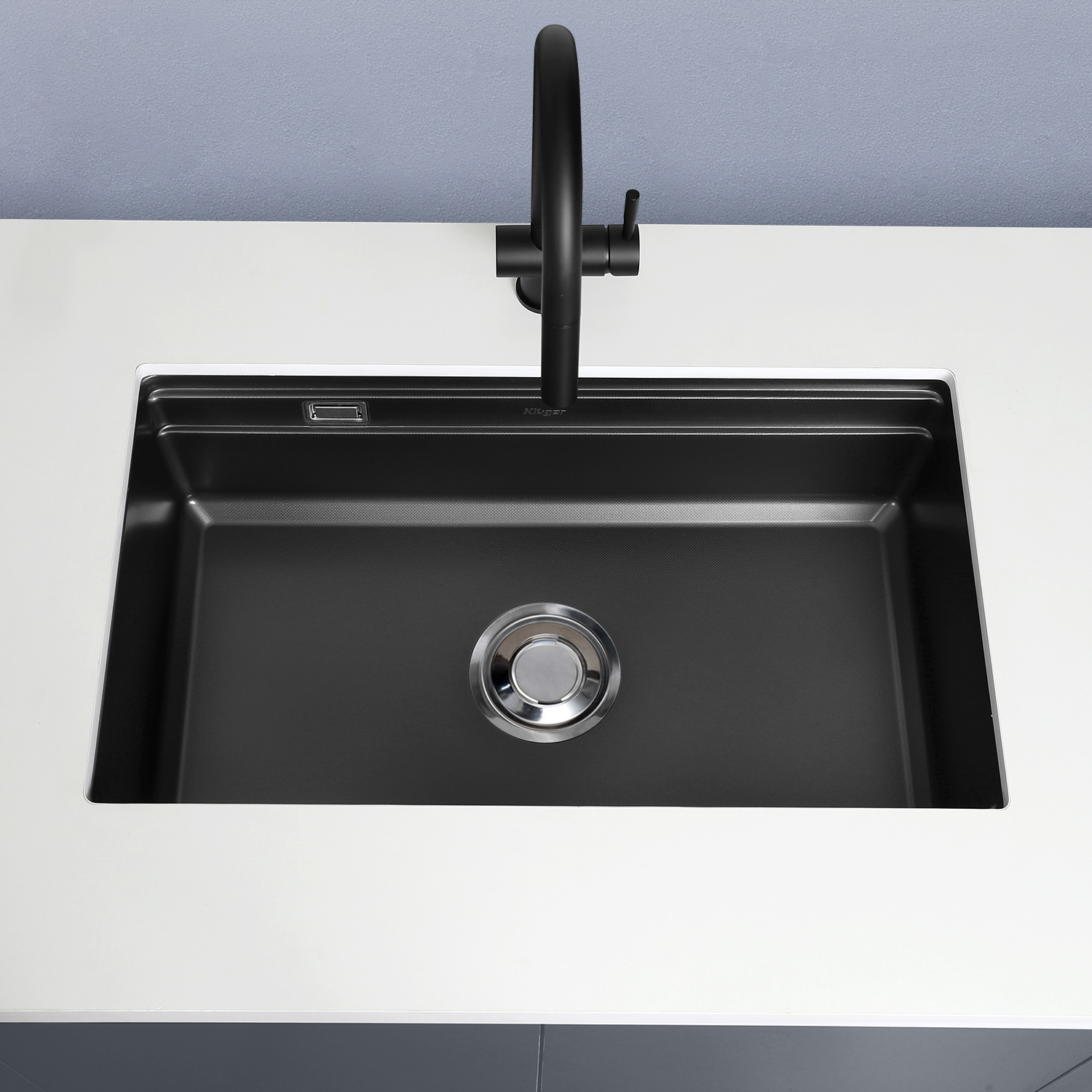 Chậu rửa Kluger KG7644FB Basic (Tặng vòi rửa Kluger)