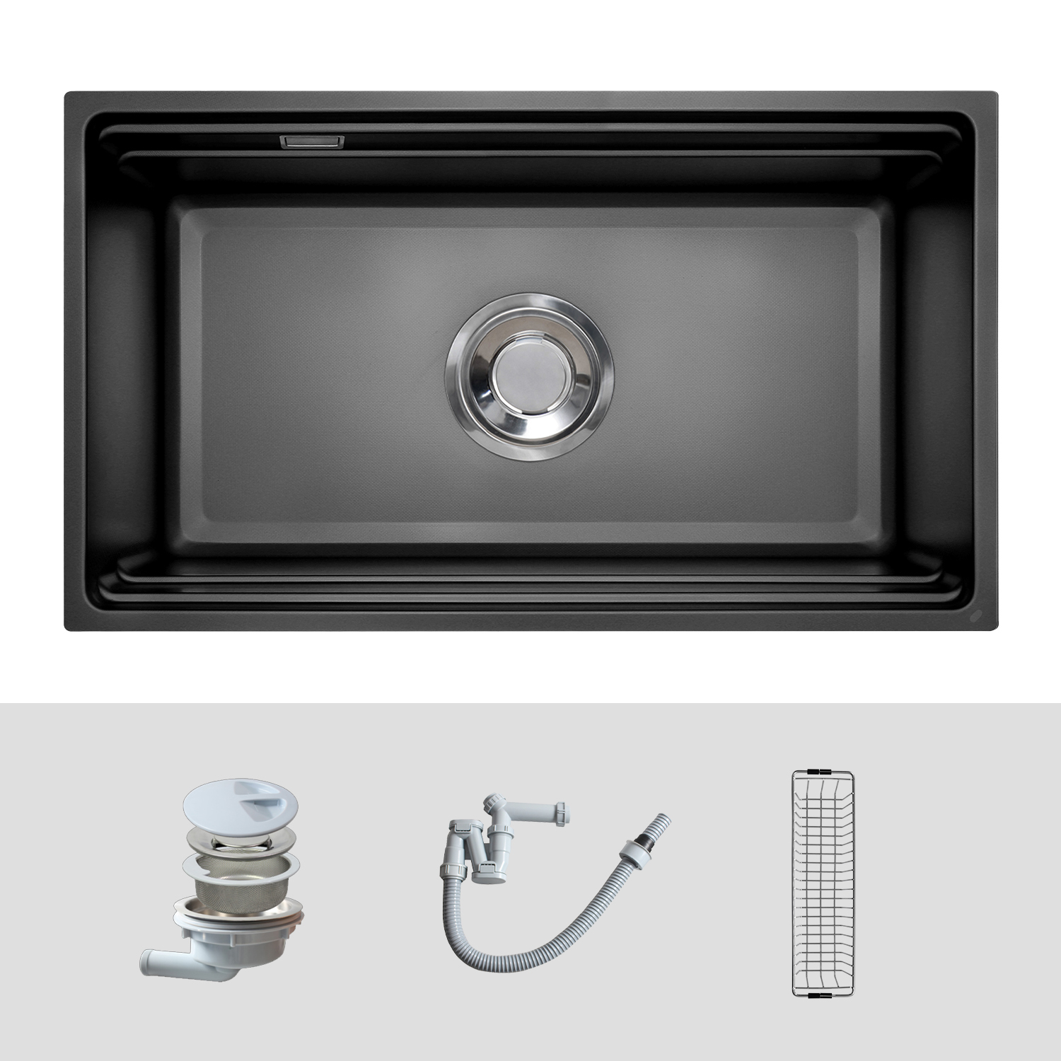 Chậu rửa Kluger KG7644FB Basic (Tặng vòi rửa Kluger)