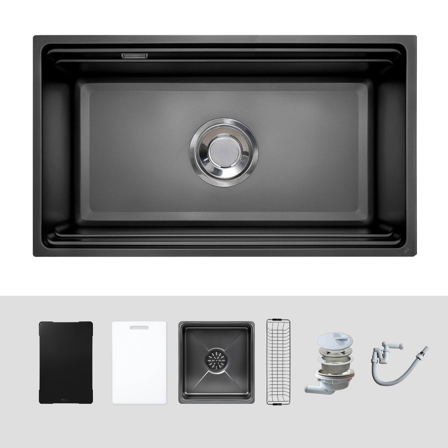 Chậu rửa Kluger KG7644FB Plus (Tặng vòi rửa Kluger)