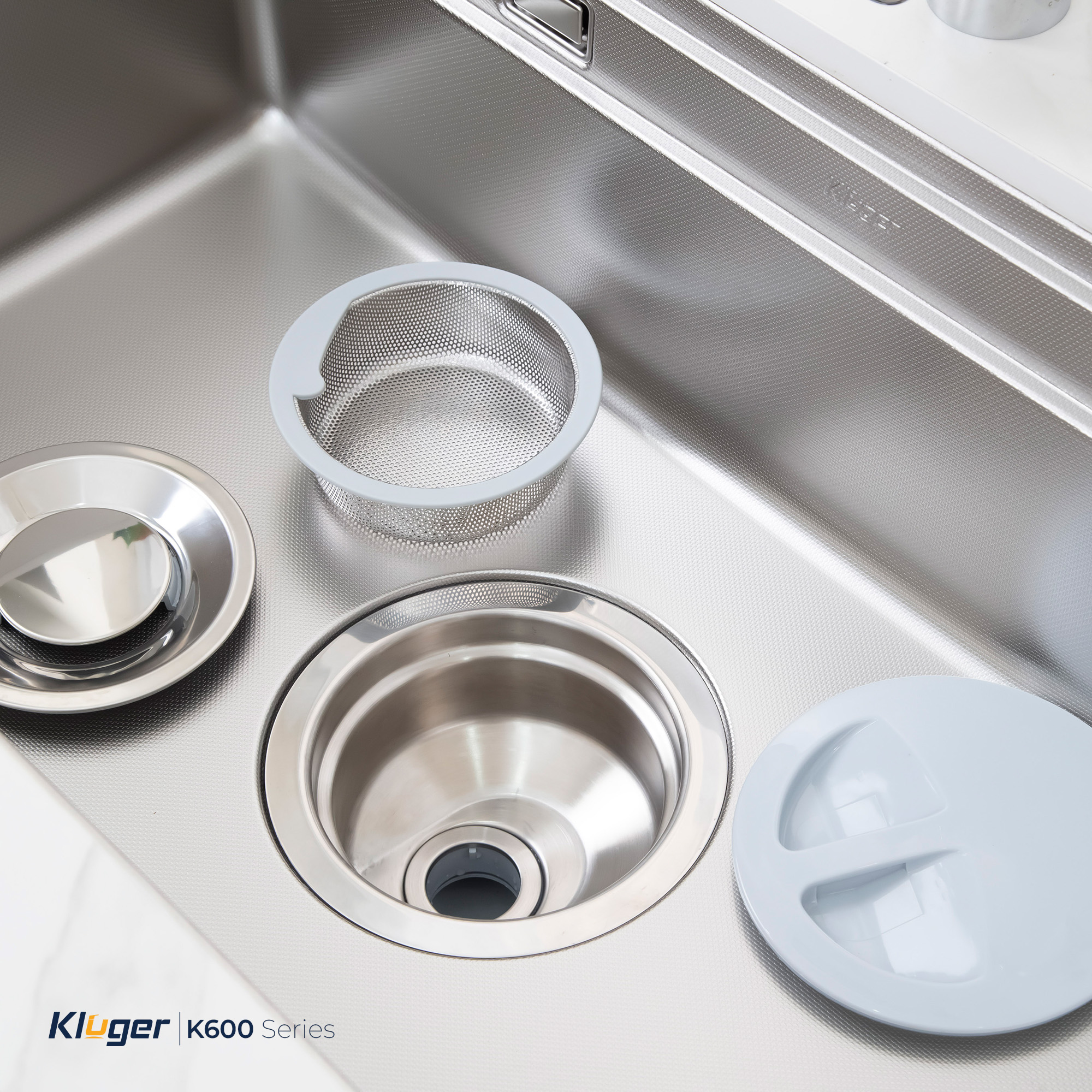 Chậu rửa Kluger KG7644FS Basic (Tặng vòi rửa Kluger)