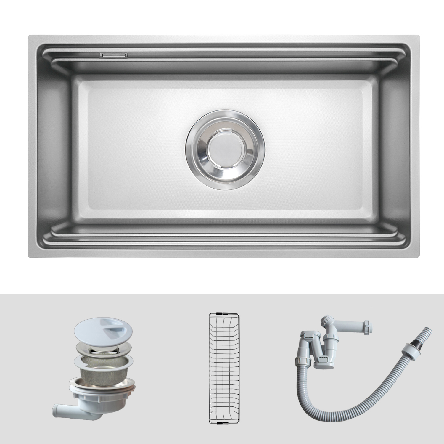 Chậu rửa Kluger KG7644FS Basic (Tặng vòi rửa Kluger)