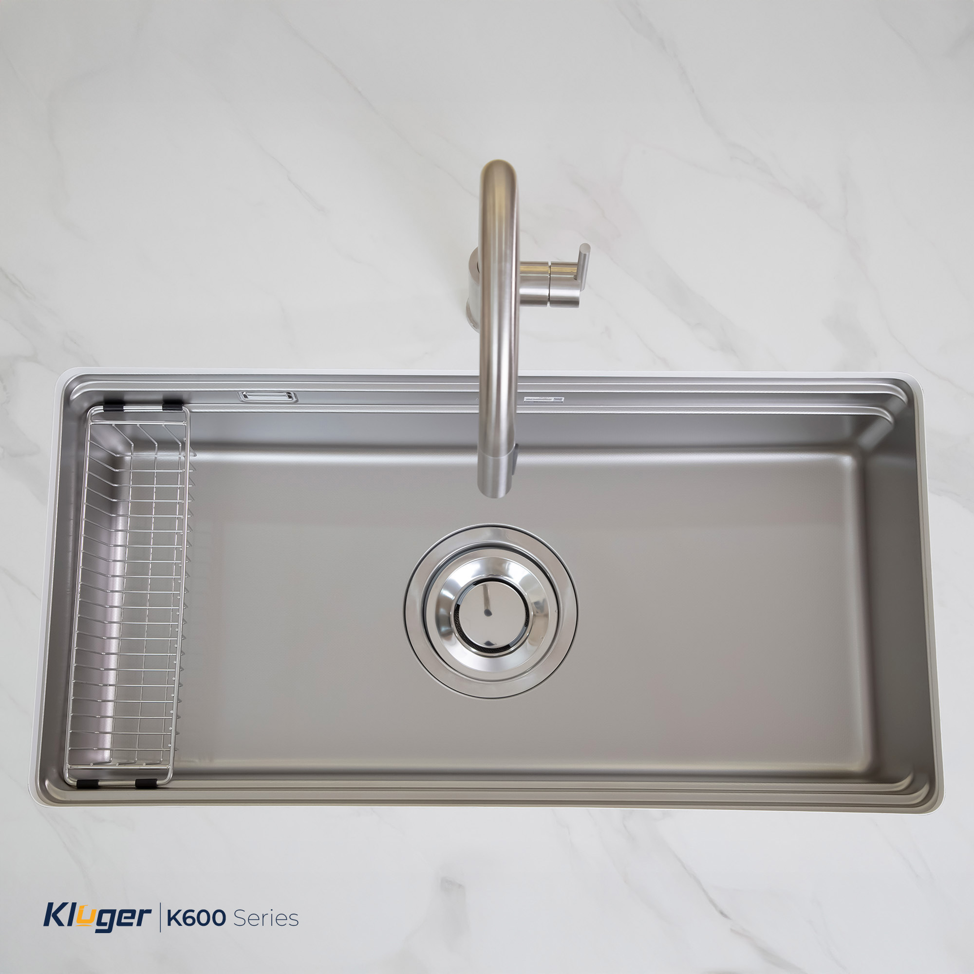 Chậu rửa Kluger KG8644FS Basic (Tặng vòi rửa Kluger)