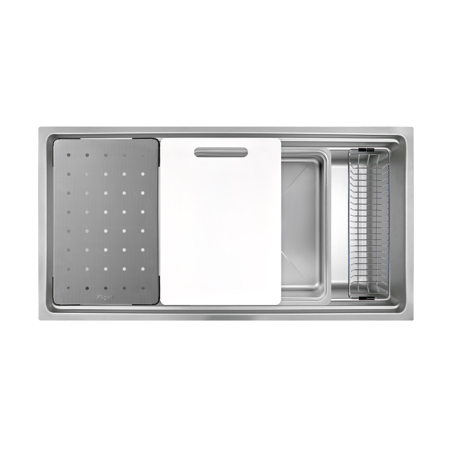 Chậu rửa Kluger KG8644FS Plus (Tặng vòi rửa Kluger)