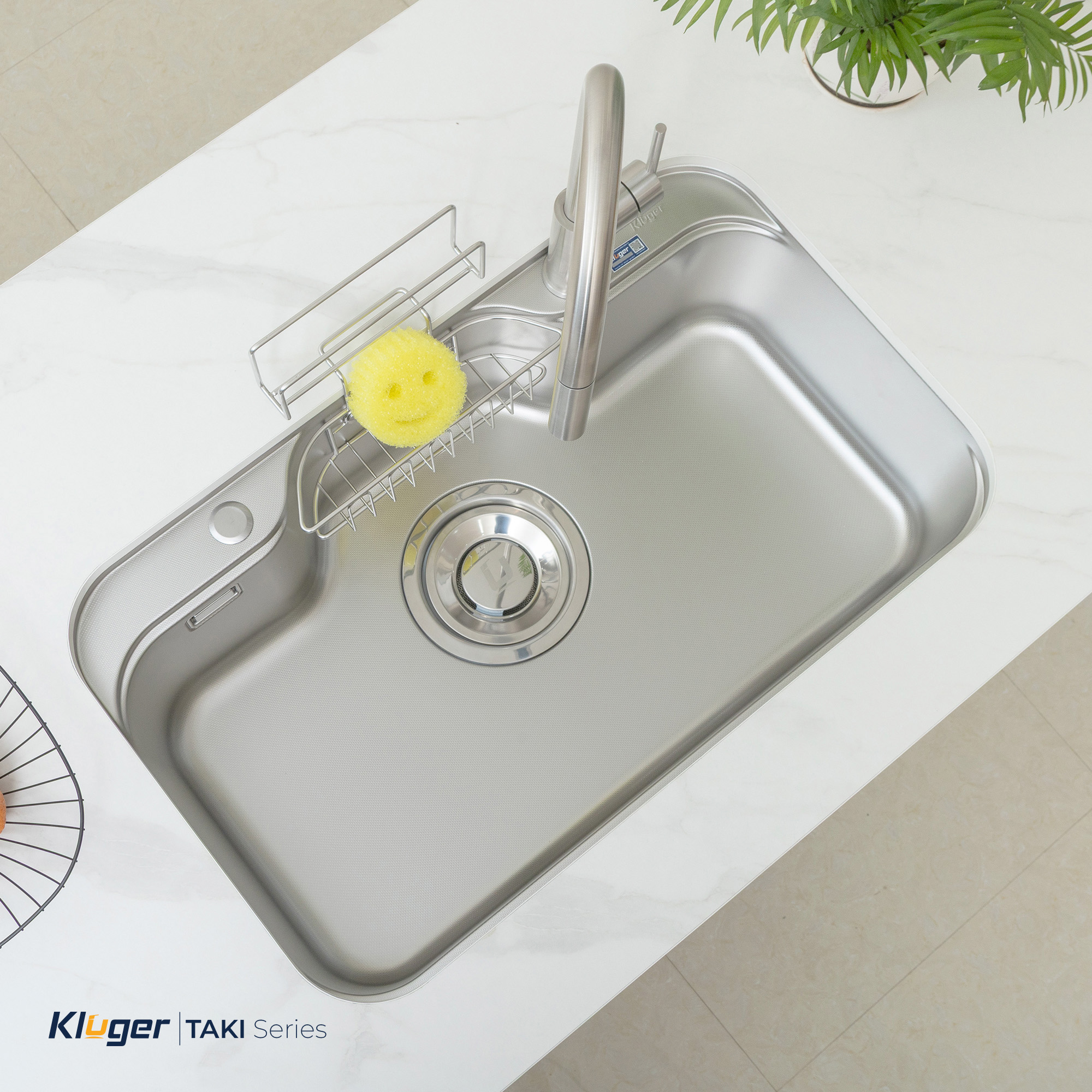 Chậu rửa Kluger KT7848FS Basic (Tặng vòi rửa Kluger)