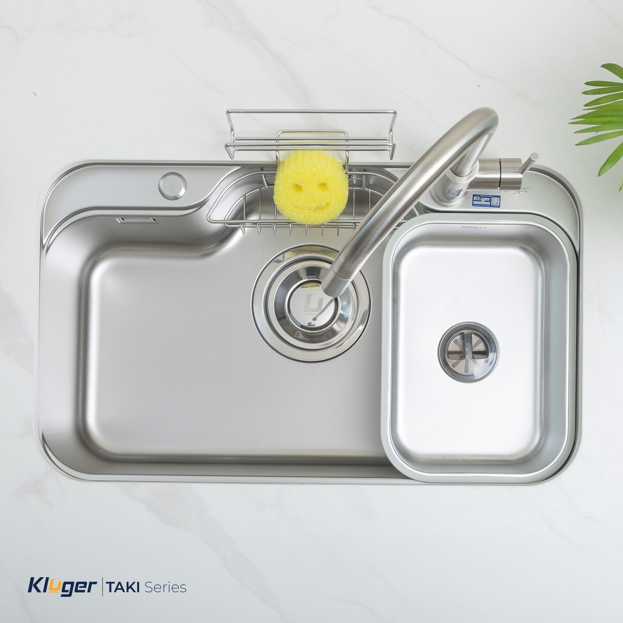Chậu rửa Kluger KT7848FS Plus (Tặng vòi rửa Kluger)