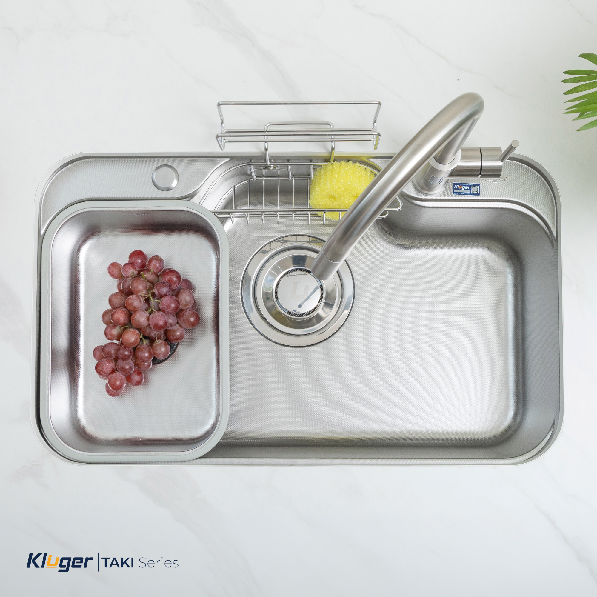 Chậu rửa Kluger KT7848FS Plus (Tặng vòi rửa Kluger)