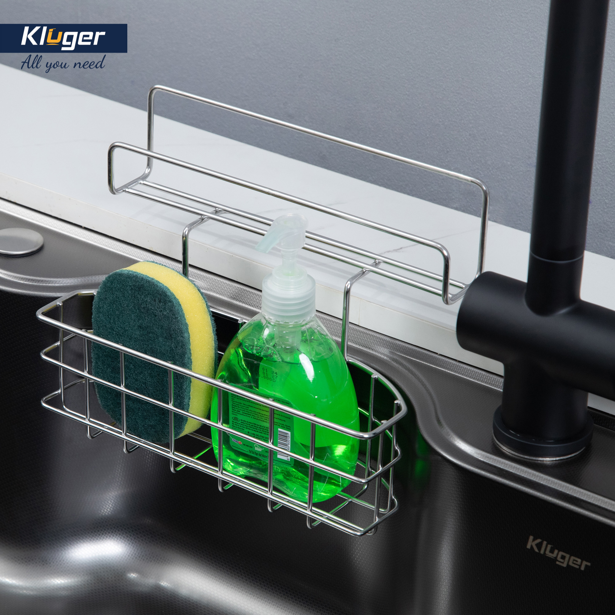 Chậu rửa Kluger KT8050FB Basic (Tặng vòi rửa Kluger)