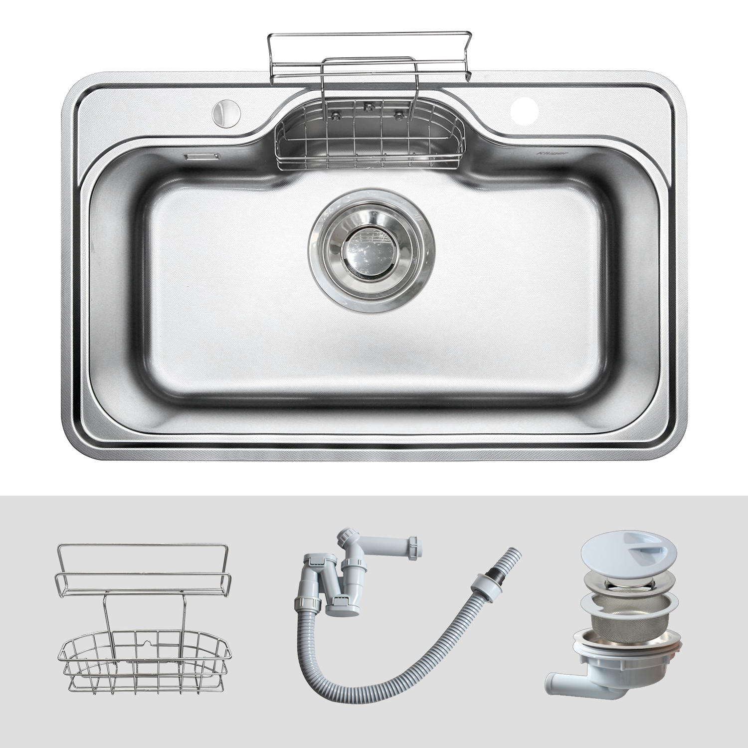 Chậu rửa Kluger KT8050FS Basic (Tặng vòi rửa Kluger)