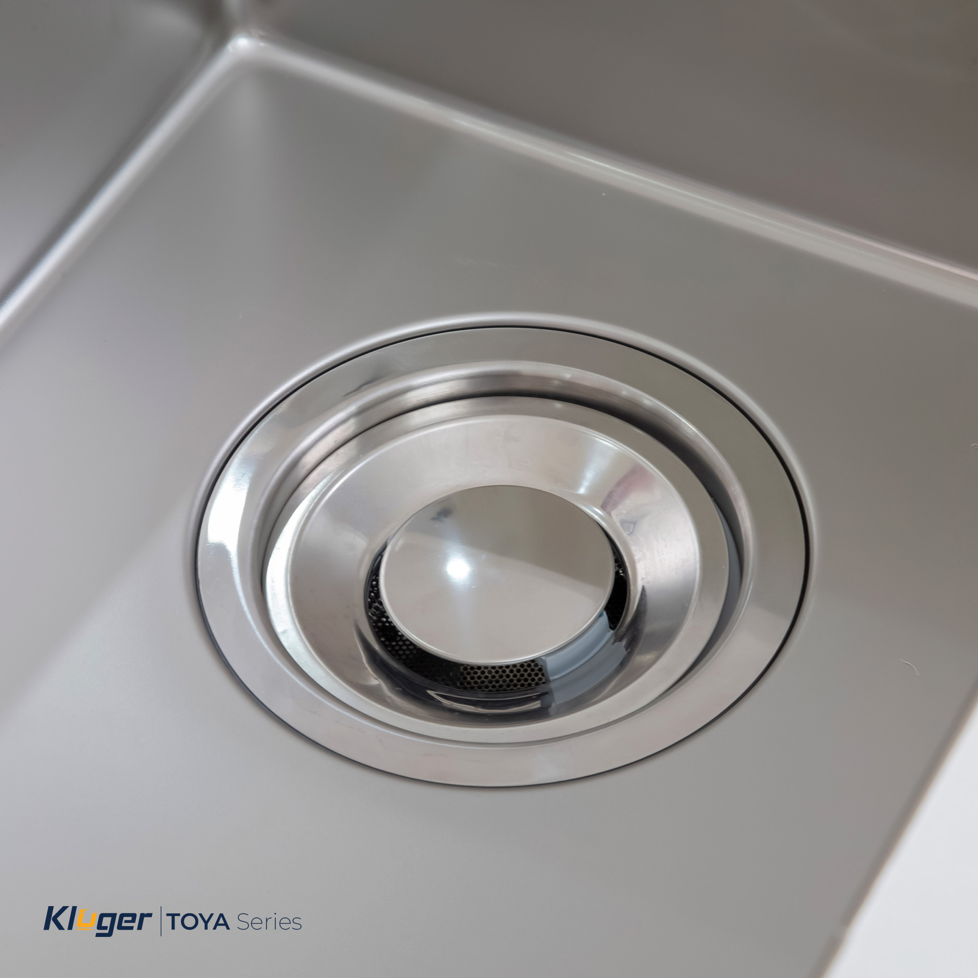 Chậu rửa Kluger KY8045SL Basic (Tặng vòi rửa Kluger)