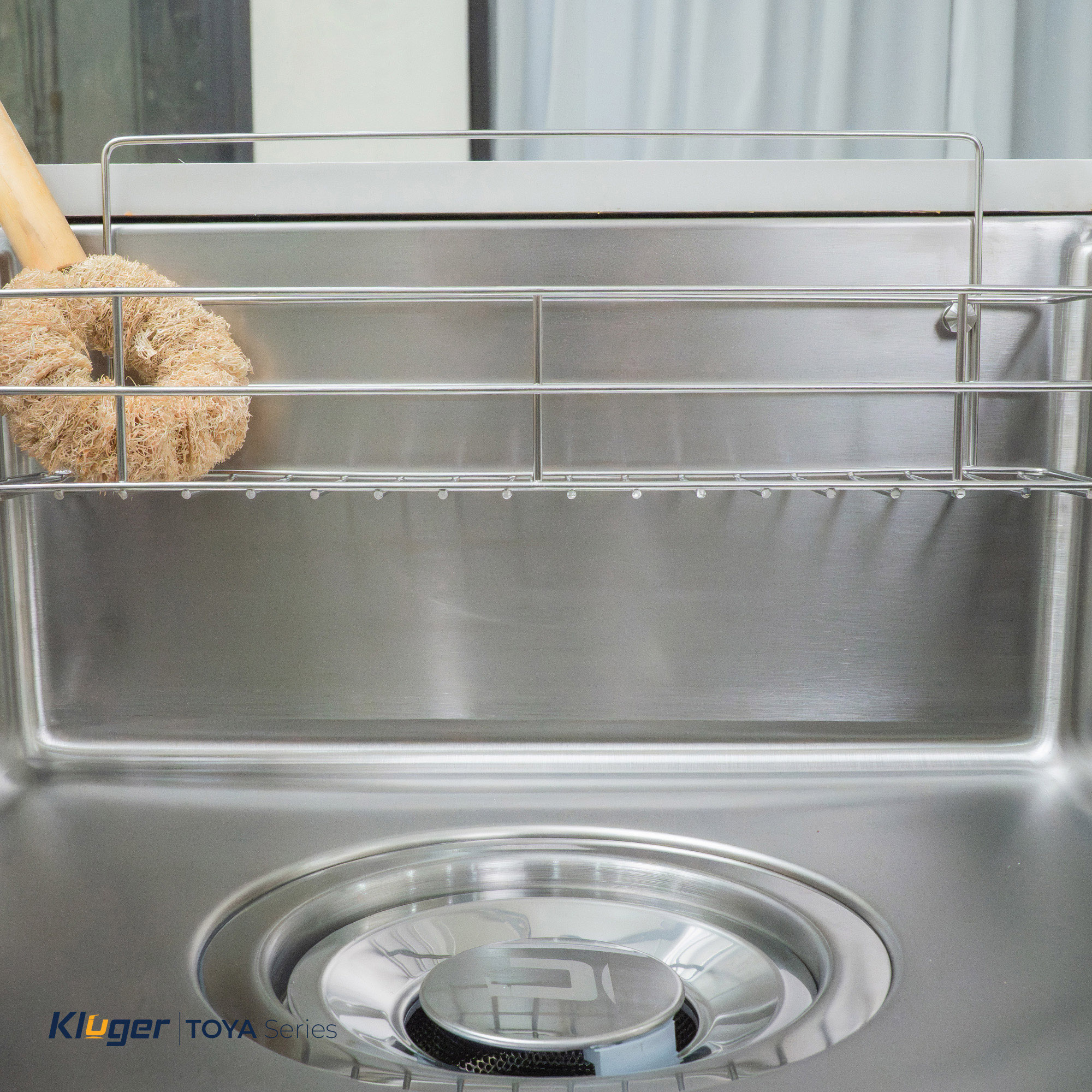 Chậu rửa Kluger KY8045ST Plus (Bề mặt Satin) (Tặng vòi rửa Kluger)