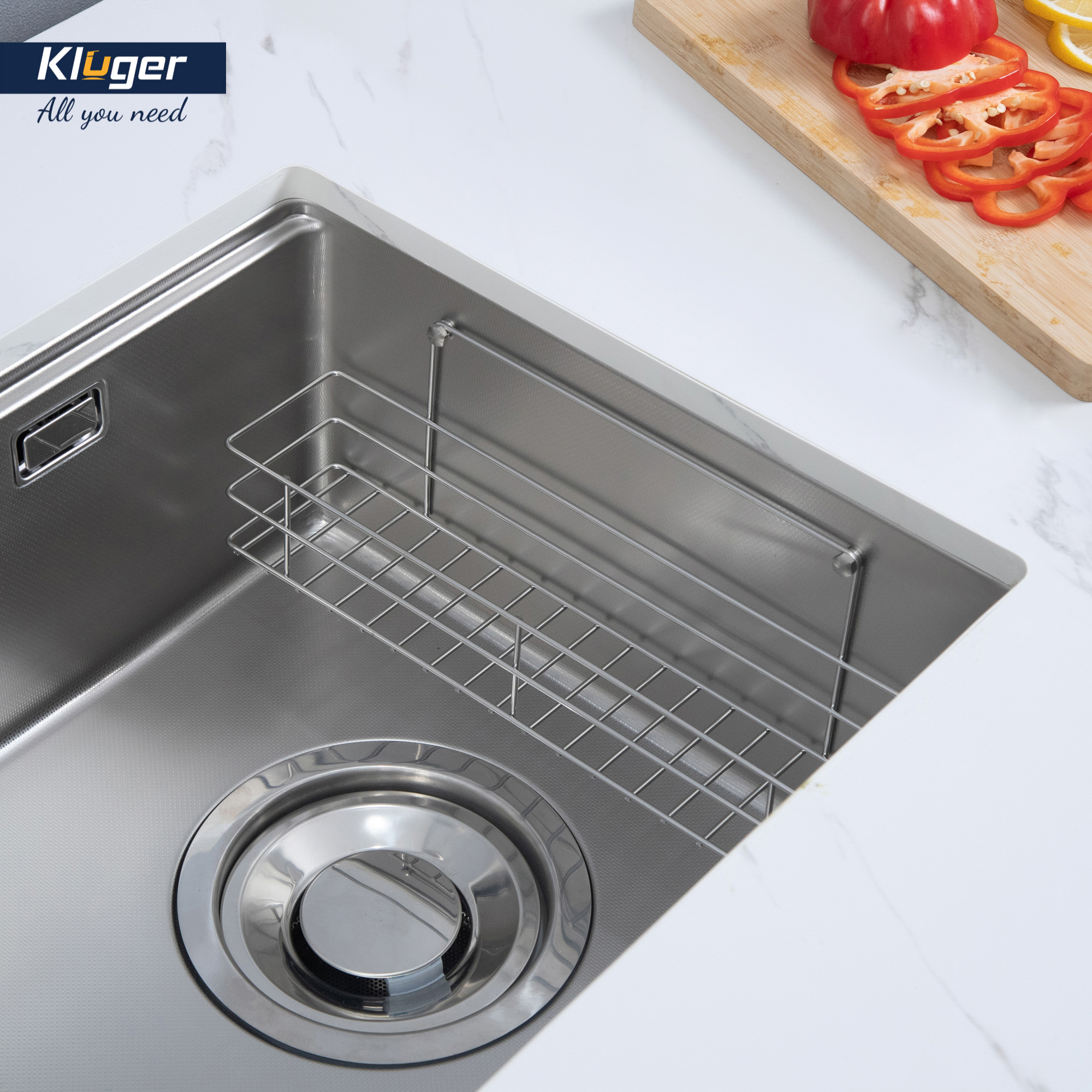 Chậu rửa Kluger KY7545SL Plus (Tặng vòi rửa Kluger)