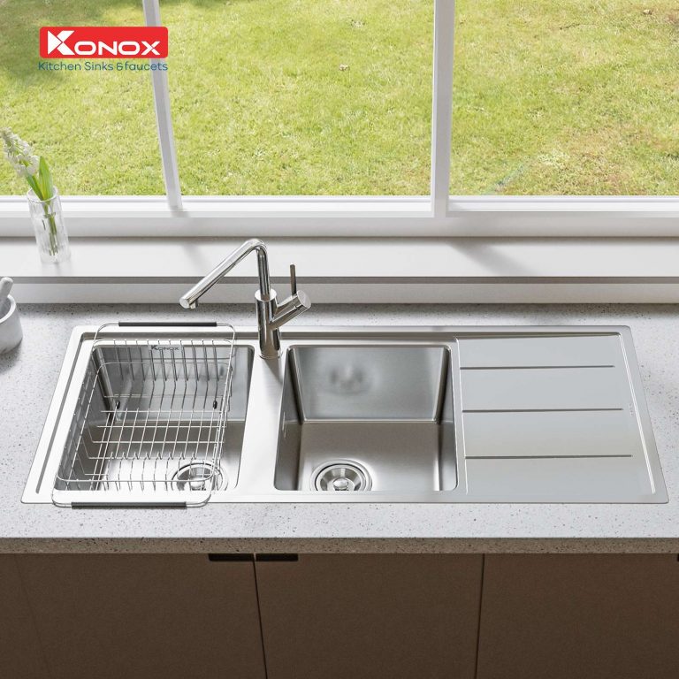 Chậu rửa Konox Beta 1160 - Bàn phải
