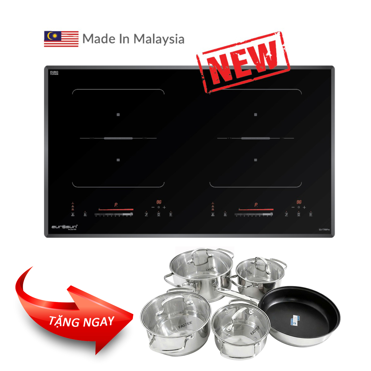 Bếp từ Eurosun EU-T769Pro - Made in Malaysia