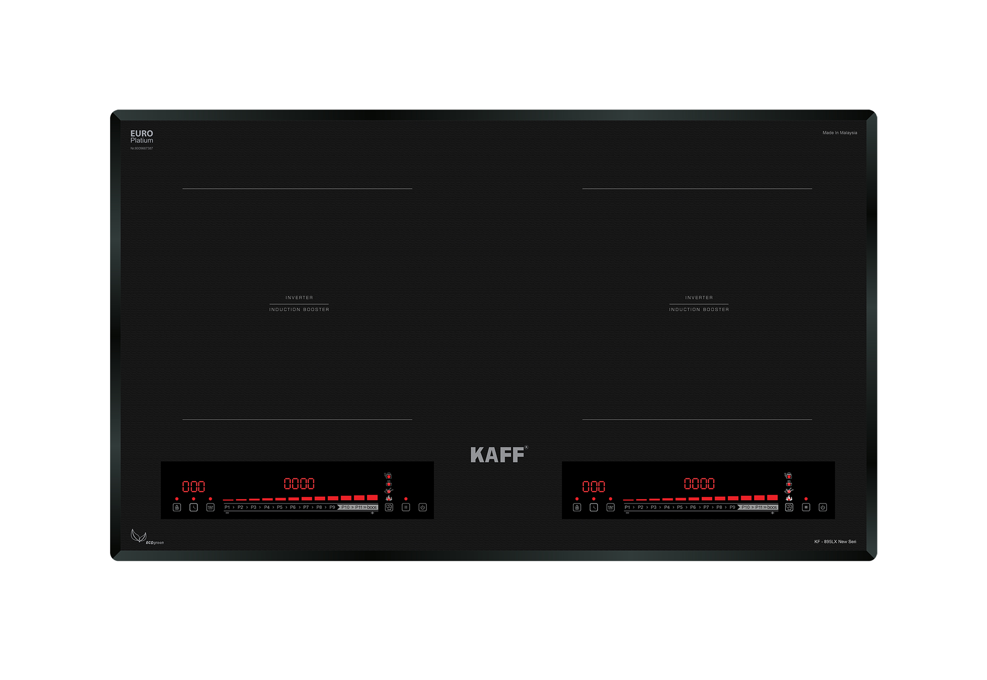 Bếp từ KAFF KF-895LX New Seri - Mặt kính chống xước thế hệ mới - Made in Malaysia