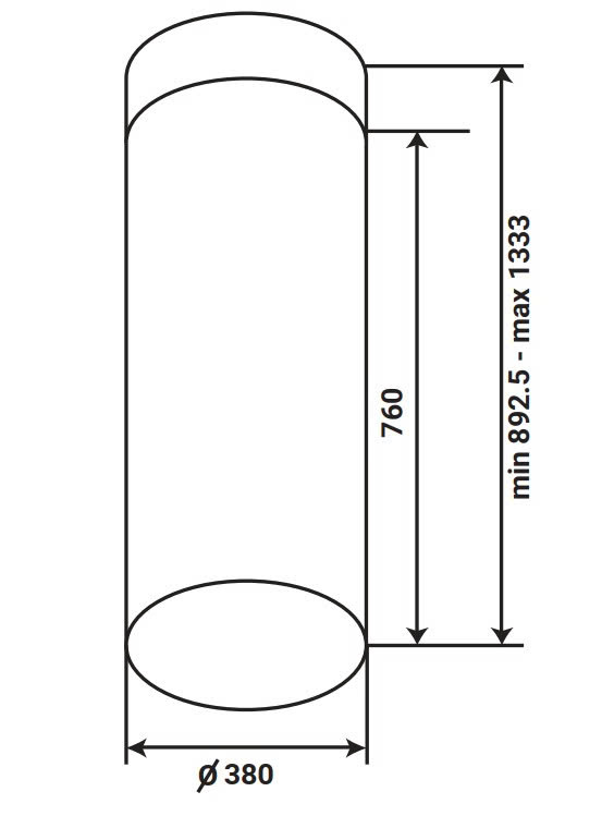 Máy hút mùi KAFF KF-IS380CRS