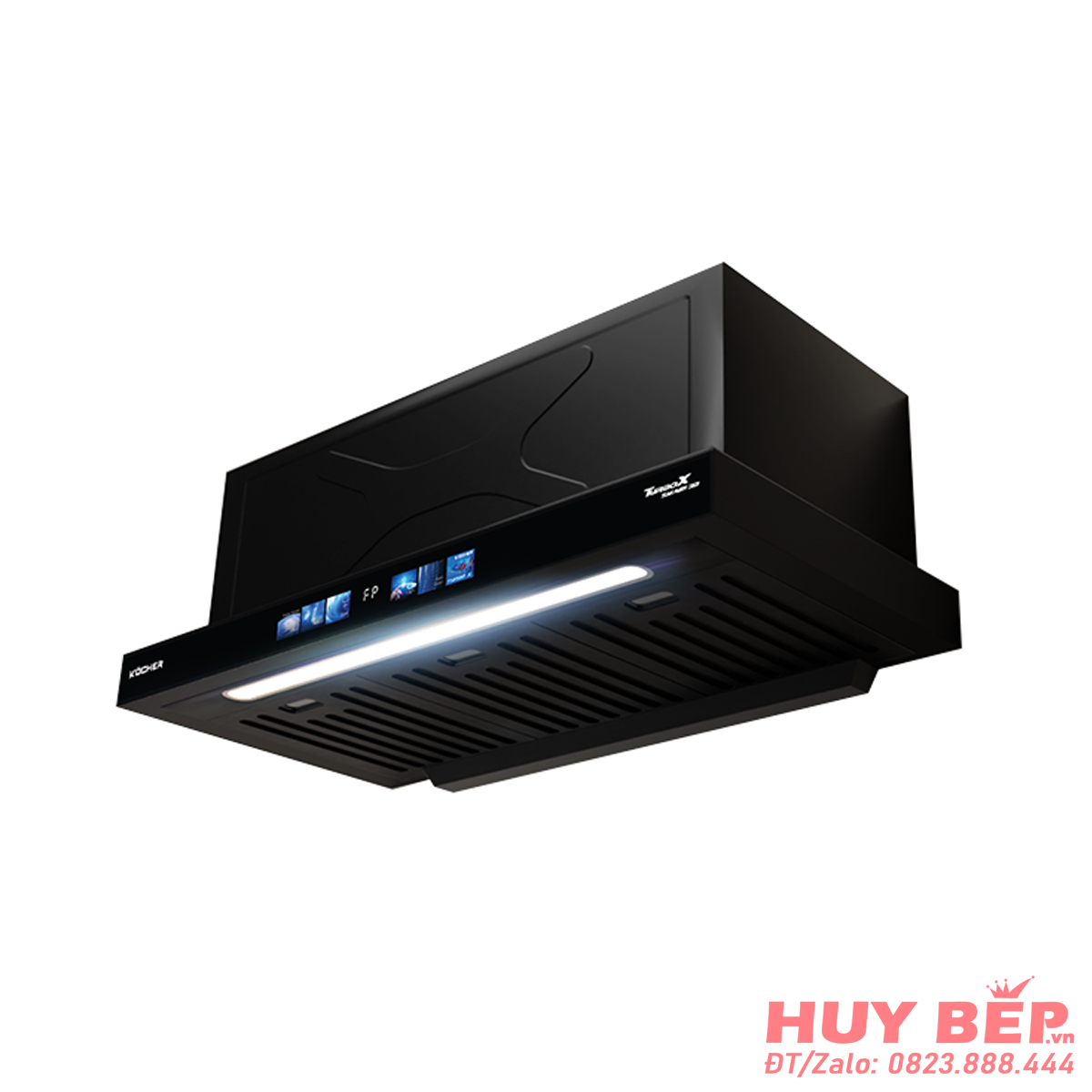 Máy hút mùi Kocher Turbo Smart 3D X3D-350D Auto Clean