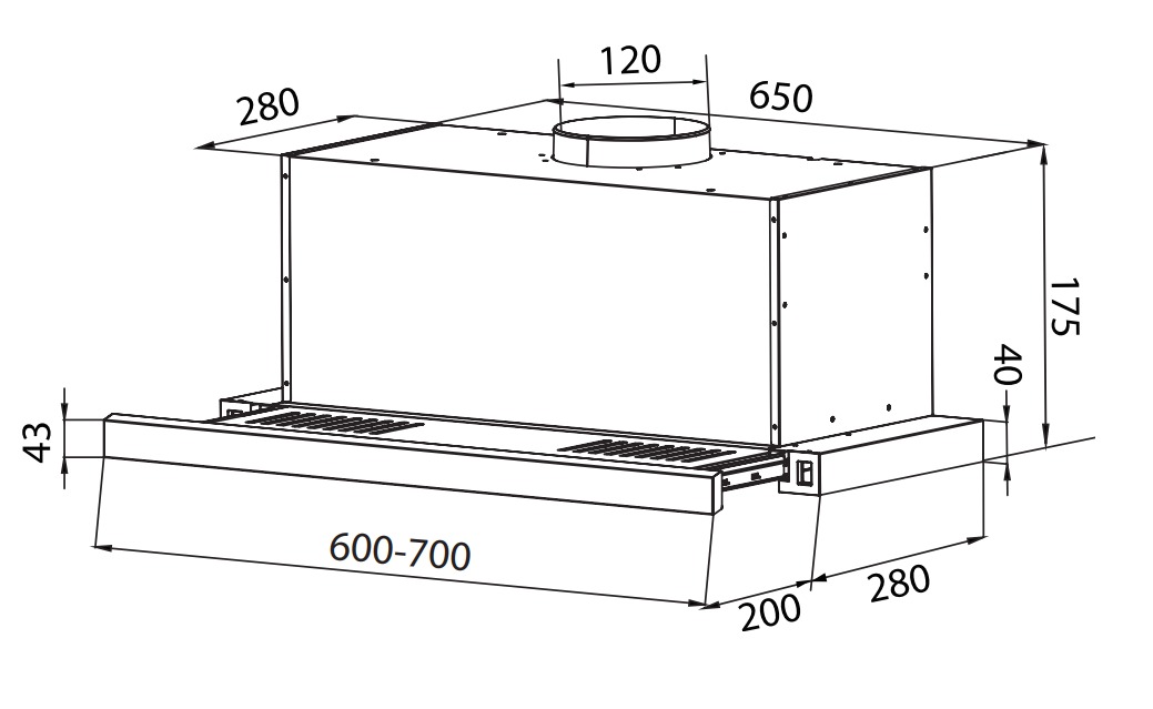 Máy hút mùi LATINO LT-AT600Classic