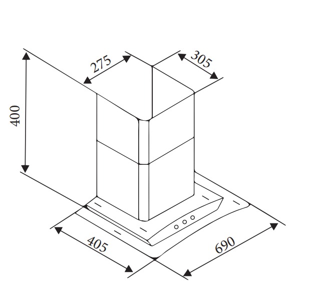 Máy hút mùi LATINO LT-S300Lux