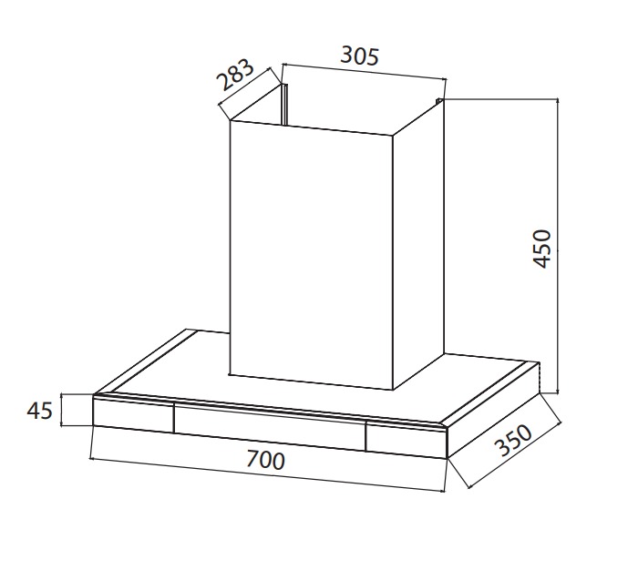 Máy hút mùi LATINO LT-T35A