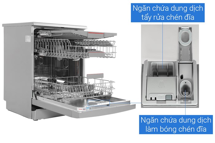 Máy rửa bát Bosch SMS4EMI06E - Seri 4 - Made in Poland