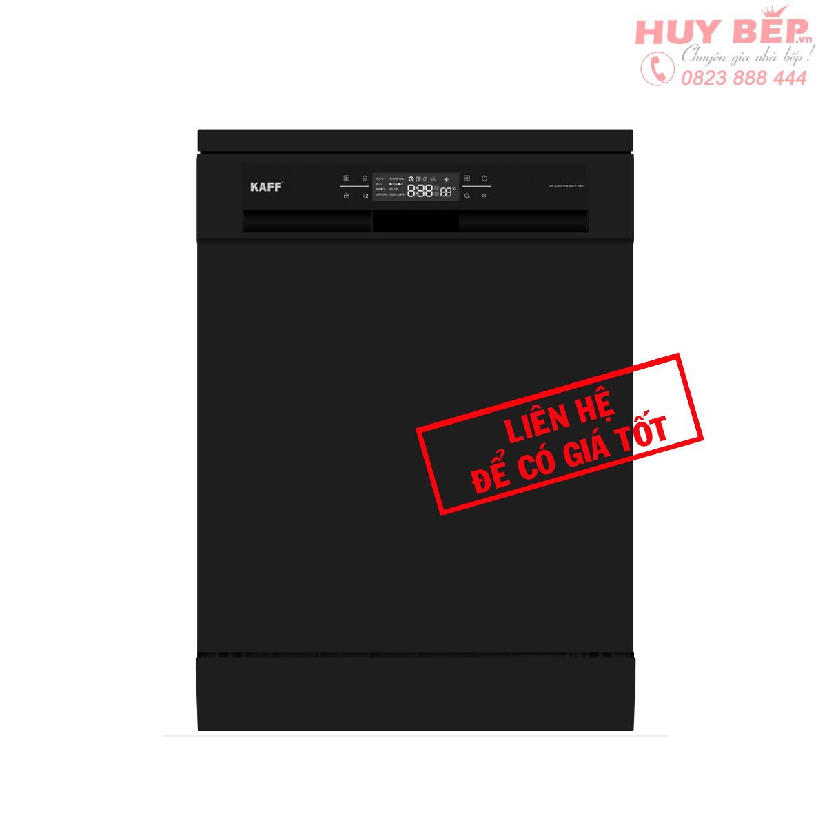 Máy rửa chén KAFF KF-SBL77805B17 GRC - Made in Thailand