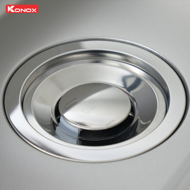 Chậu rửa Konox KN8751TS Dekor (Bề mặt hạt chống xước)