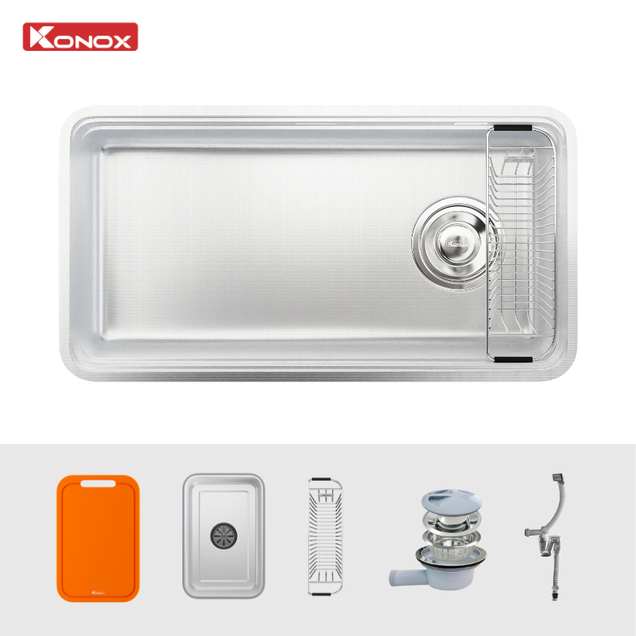 Chậu rửa Konox Tari Smart 8847 (hạt Smart chống xước)