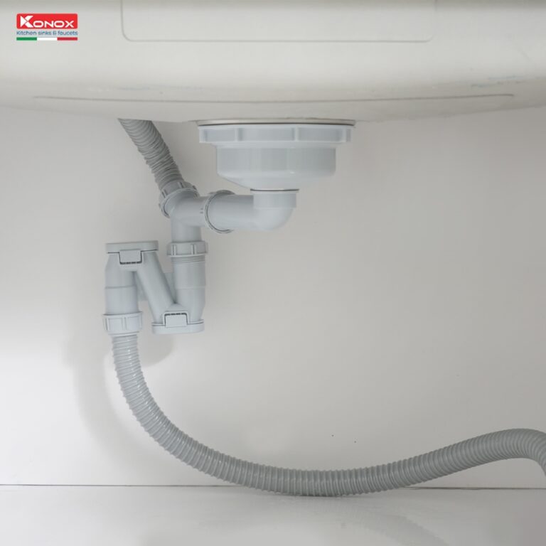 Chậu rửa Konox Tari 8748SR (Bề mặt hạt chống xước siêu mịn)