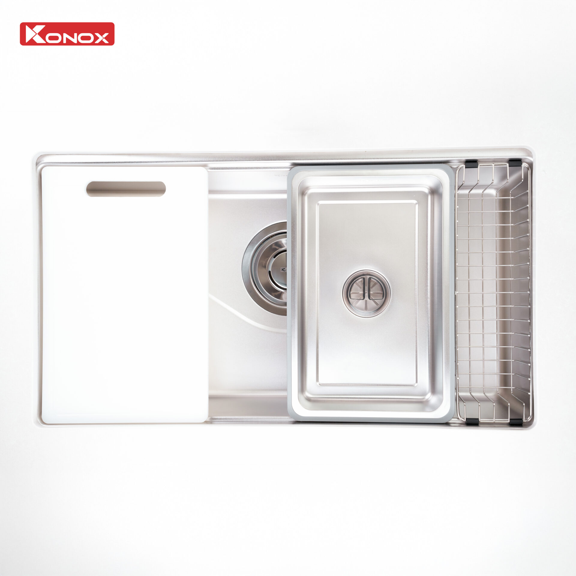 Chậu rửa Konox Tari 8748SM (Bề mặt mịn)