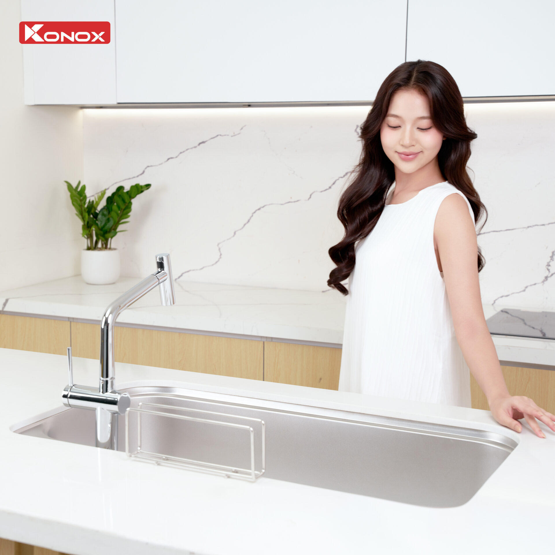 Chậu rửa Konox Tari 9051SM (Bề mặt mịn)