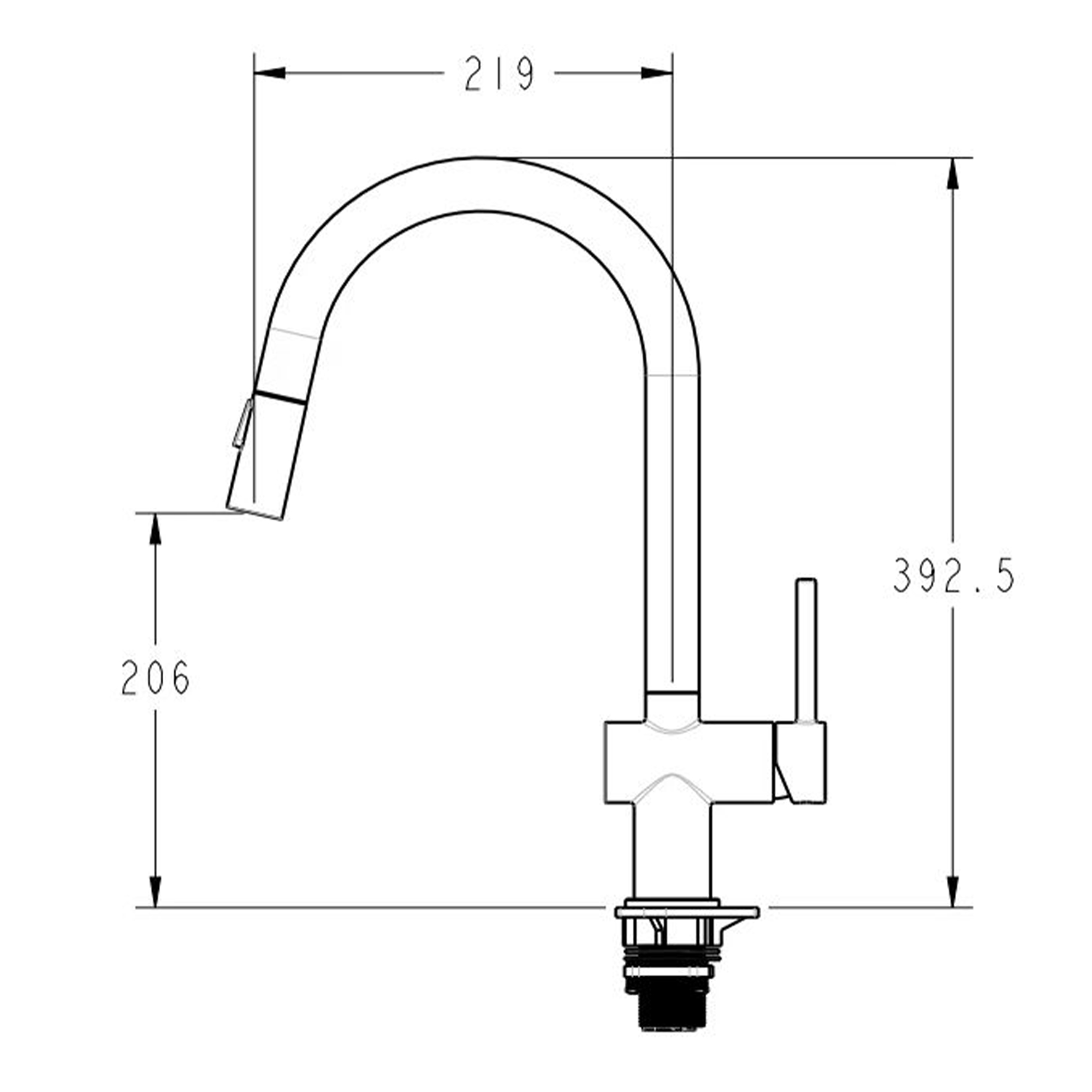 Vòi rửa Kluger KLF0021C