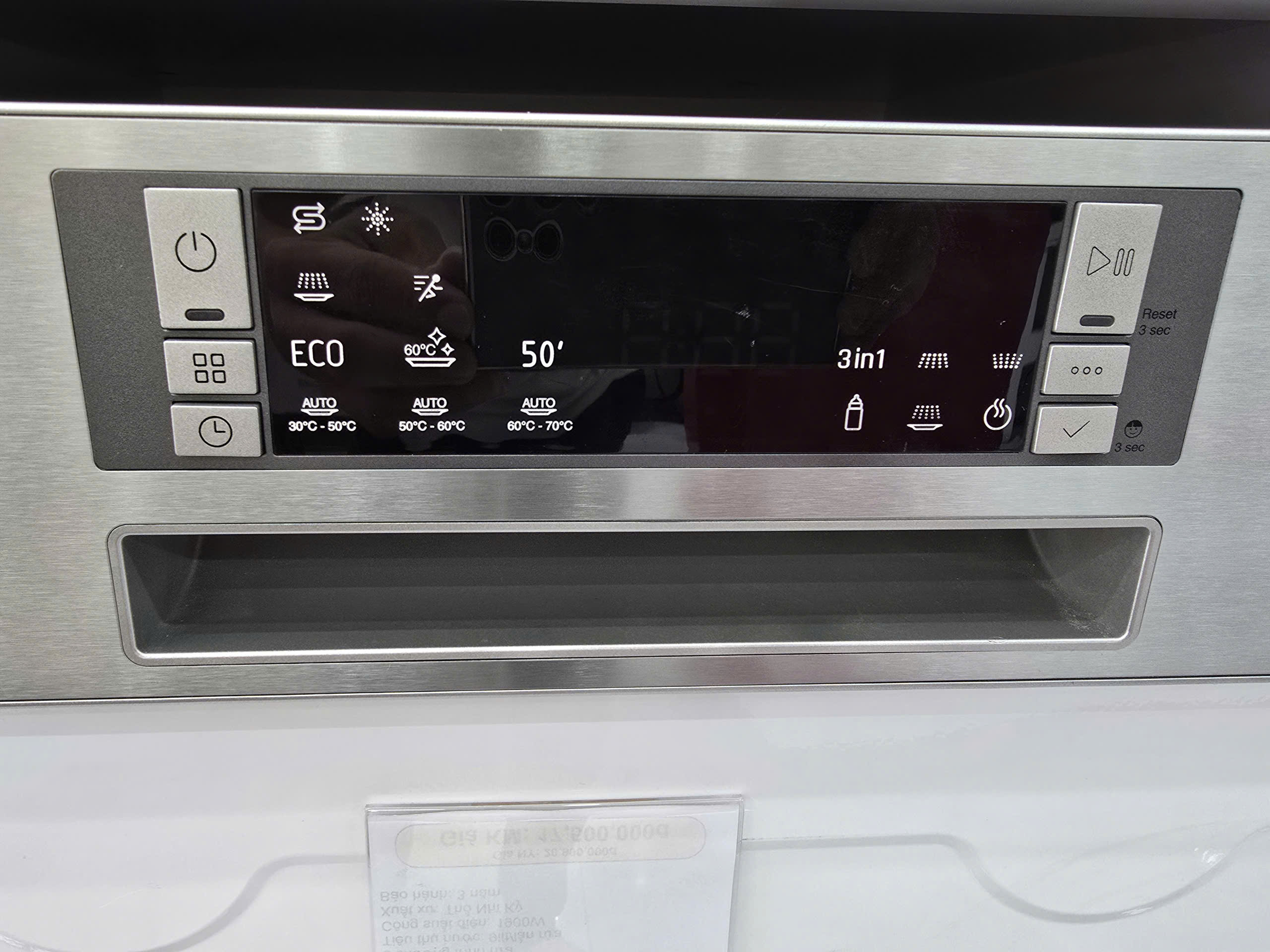 HCM - Máy rửa bát Fagor 3LVF-62SSSI hàng trưng bày mới 98%