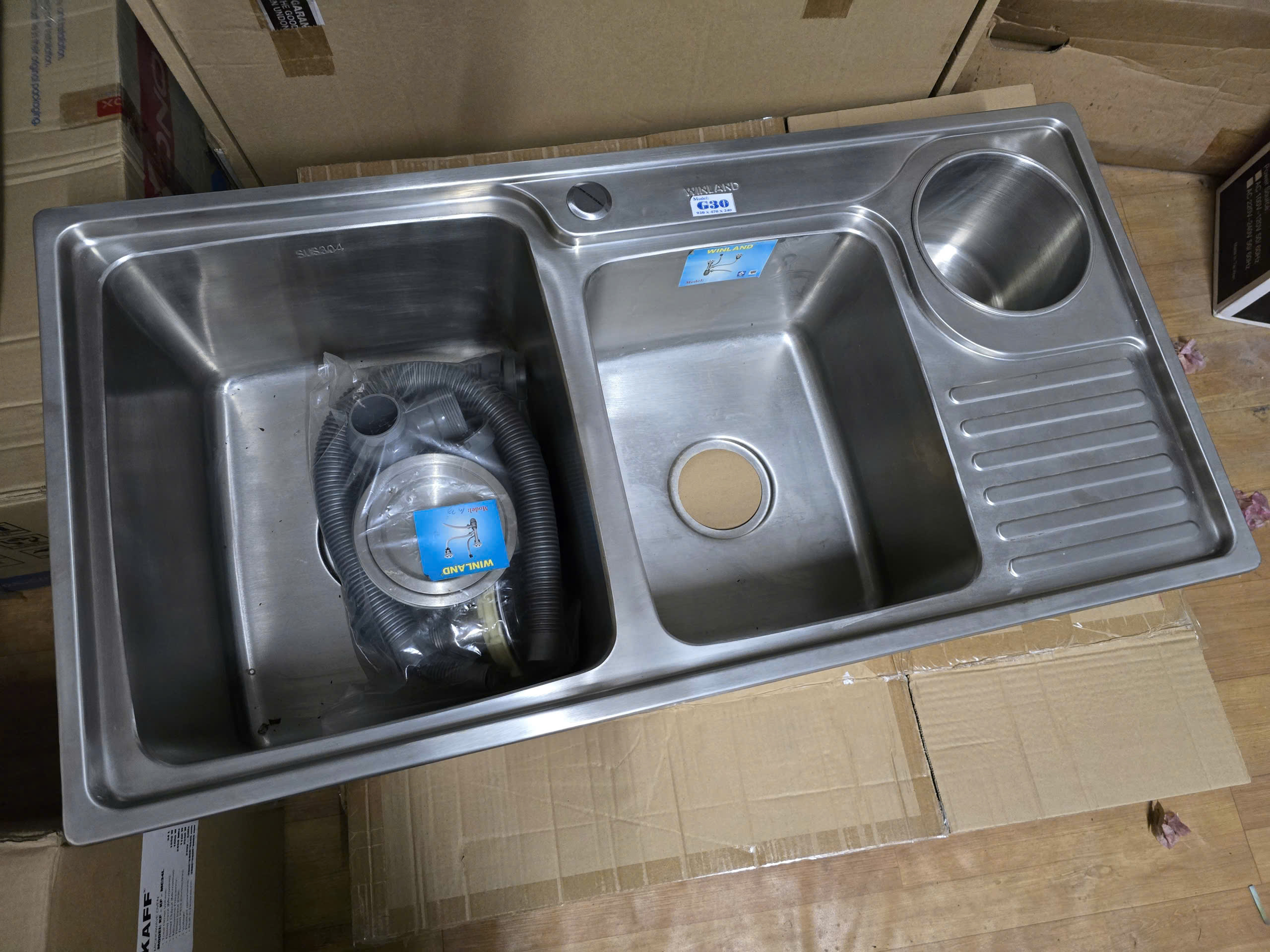 HCM - Thanh lý chậu rửa Winland G30 hàng trưng bày