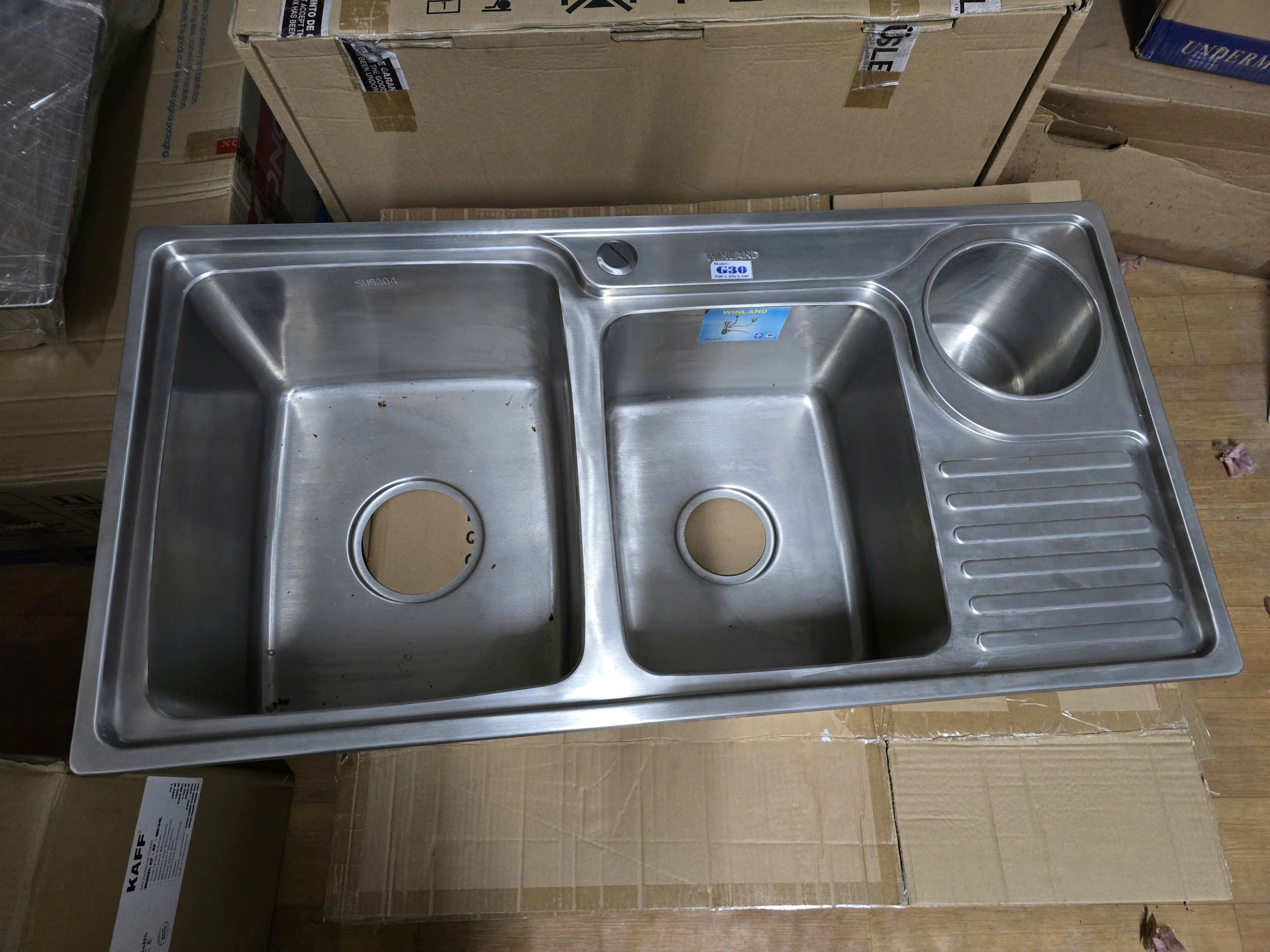 HCM - Thanh lý chậu rửa Winland G30 hàng trưng bày