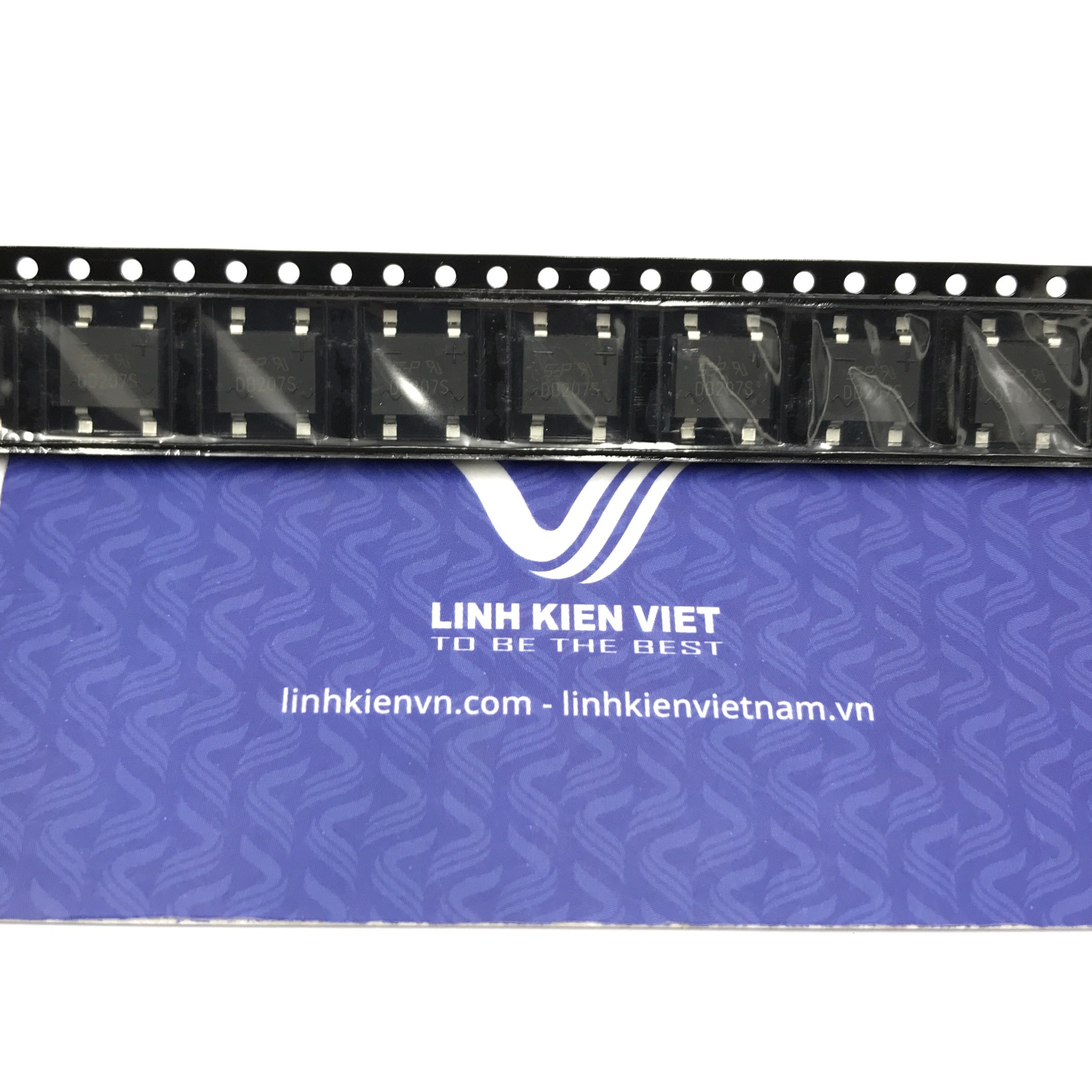 Diode cầu DB207S 2A 700V - SMD - X3H7 | Linh Kiện Việt Nam