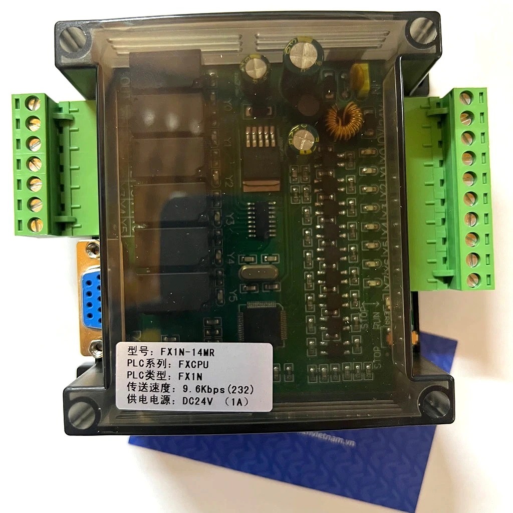 Bo mạch PLC fx1n-14MR có vỏ