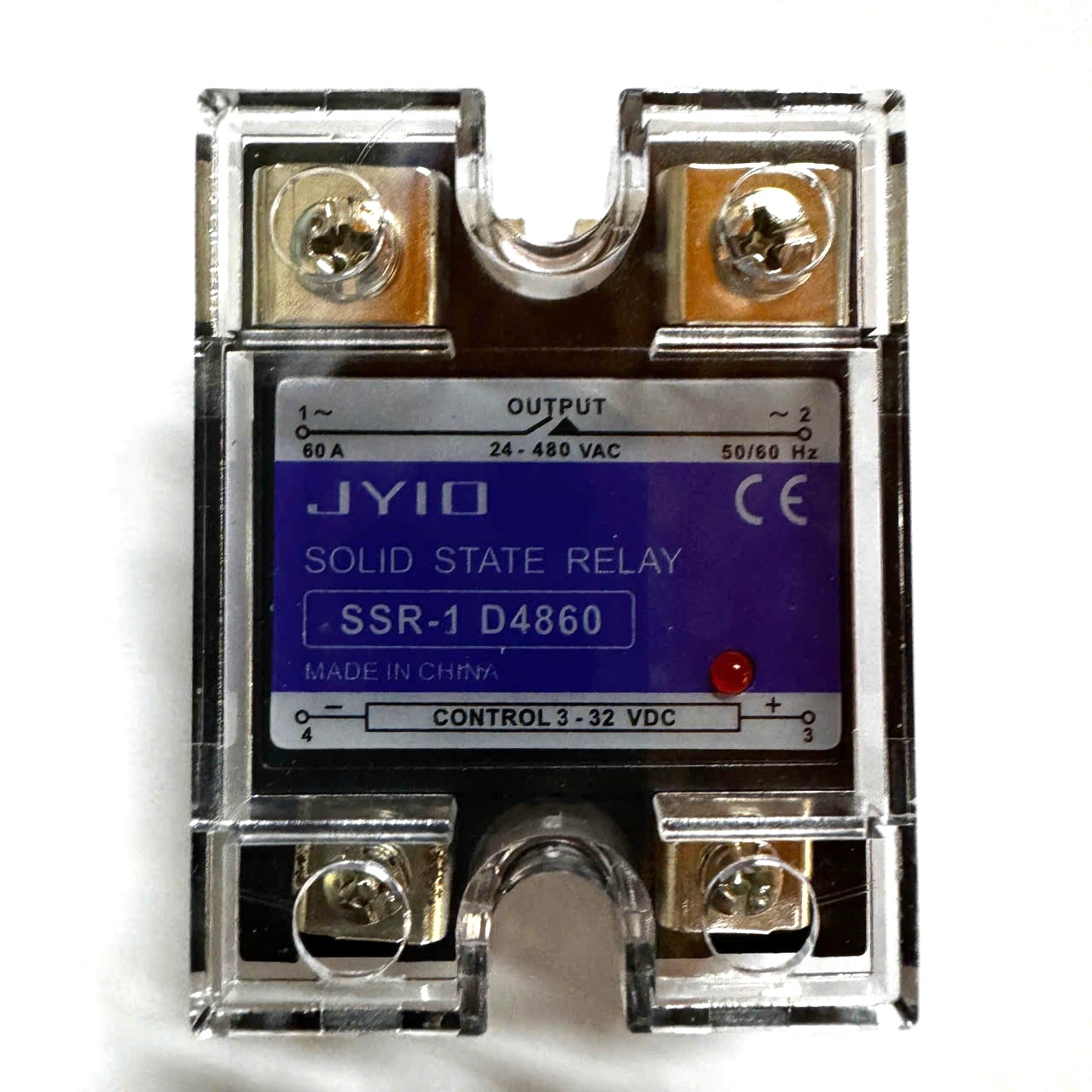 Rơ le bán dẫn DC-AC SSR-1 D4860  / Relay 60A chất lượng 60DA - A10H17