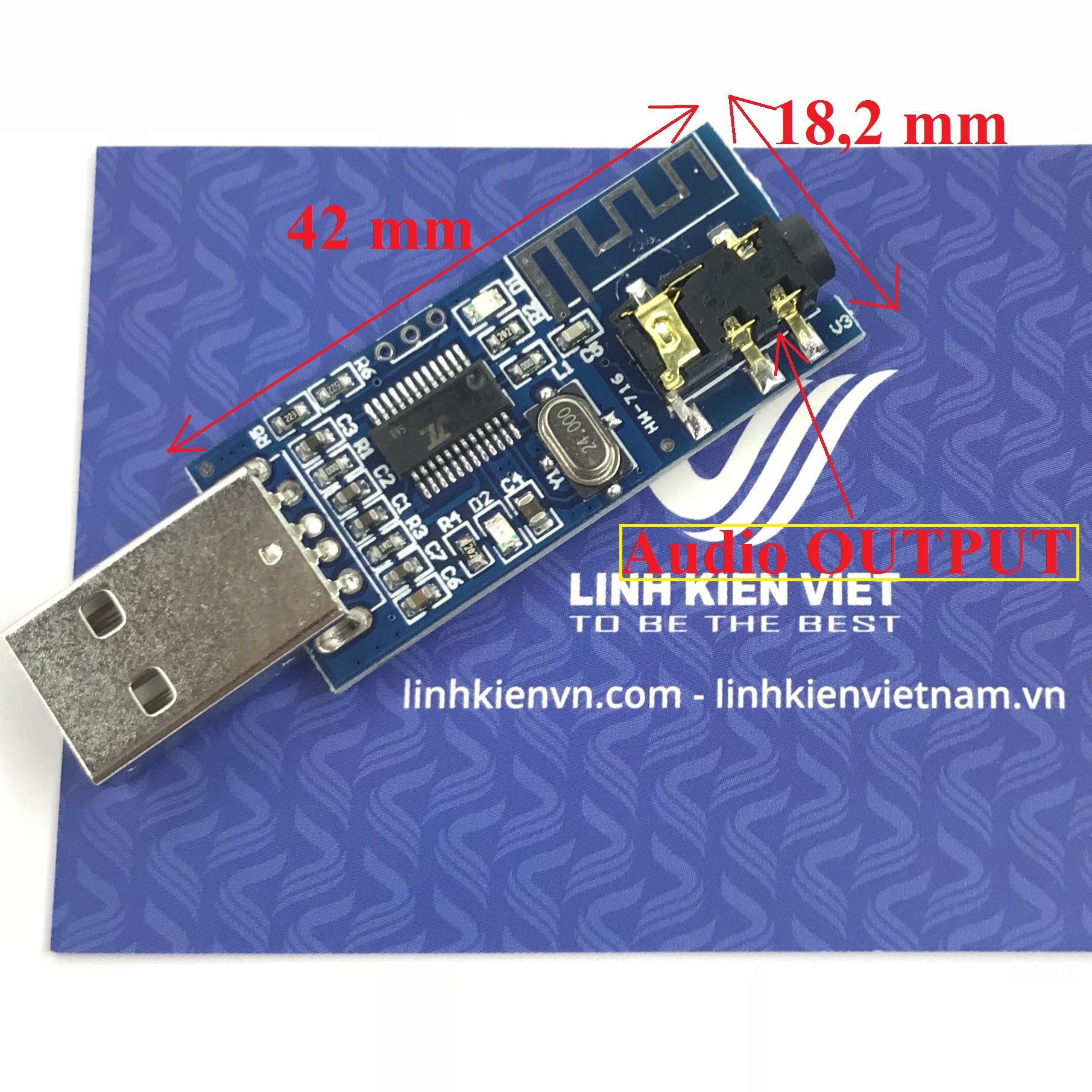 Module thu âm thanh USB bluetooth 4.0 XH-M226 / - B2H9