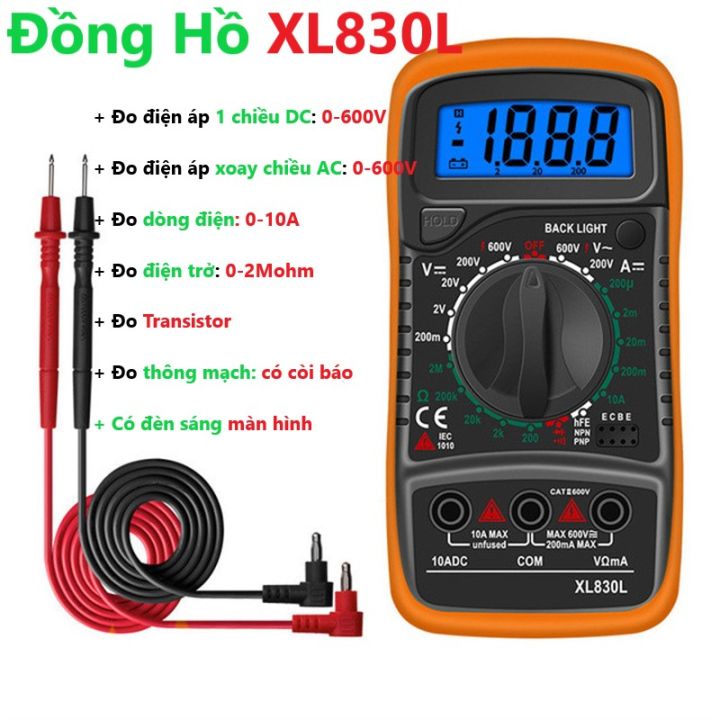 Đồng hồ vạn năng XL830L / 830L