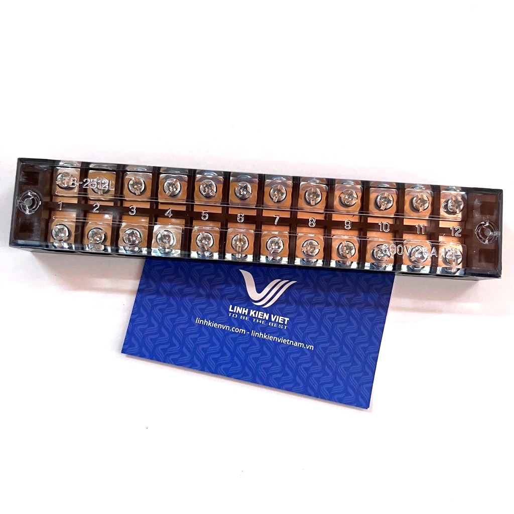 Cầu Đấu tủ điện 12 TB-2512 600V 25A - D5H13