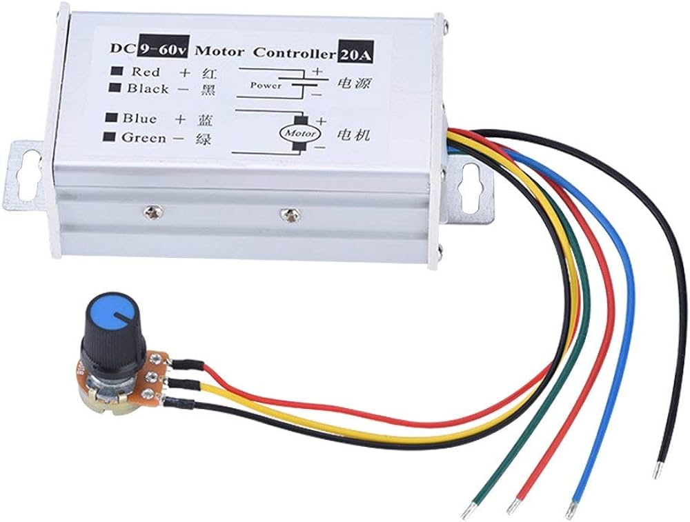Bộ điều khiển tốc độ động cơ DC PWM 9-60V 20A