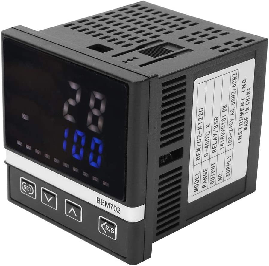 Đồng hồ nhiệt BEM702 K1220 RS485 / ra relay SSR sử dụng cảm biến K PT100 chính hãng BERM