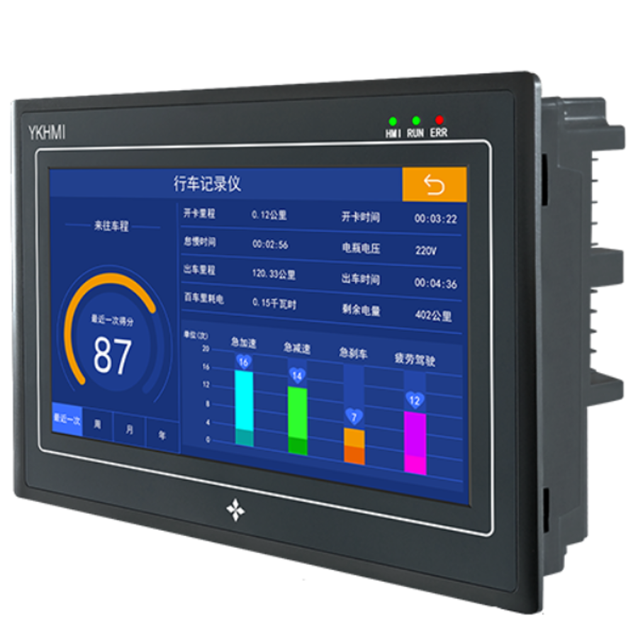 Màn hình cảm ứng HMI PLC 10 inch MM-52MR-12MT-1001A-FX-B 4AD 2DA 4NTC / chính hãng YKHMI