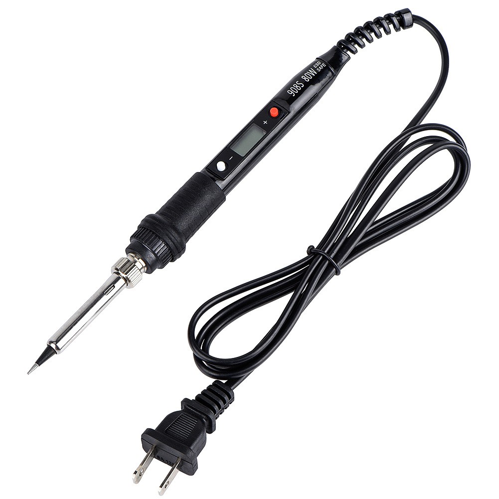 Máy hàn điều chỉnh nhiệt độ 908S 80W / hiển thị số / (thay thế mỏ hàn 907)